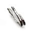 3 Sıralı Serpenti Silver Kelepçe Bileklik 