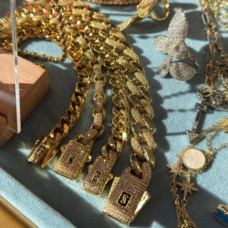 Monaco Chain Seri Yeni Sezon Model 14K Bileklik