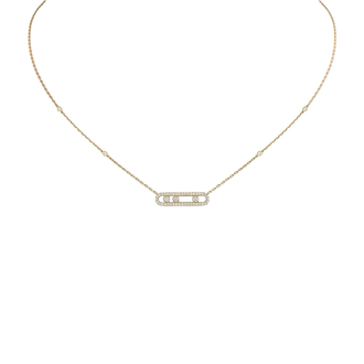 Mess Model Gold Kolye