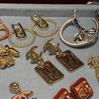 CC Vintage 1980’s Dangle İthal Küpe 