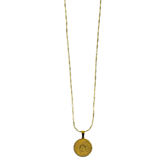 Esmaül Hüsna Gold Madolyon 14K Kolye