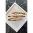 3 Sıralı Serpenti Gold Kelepçe Bileklik 