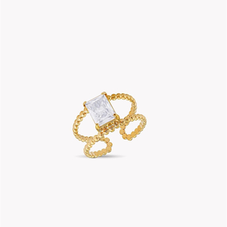Baget Design Gold Yüzük 