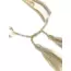 Beyaz Gold Dior İp Bileklik