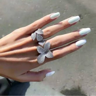 İthal Marka Tasarım Silver Yüzük