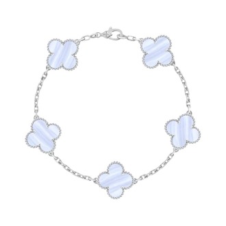 VC İthal Kalsedon Silver Bileklik
