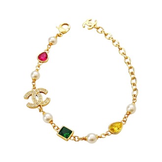 CC Colorful Gold İthal Bileklik