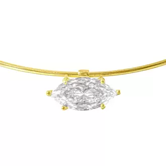 Damla Taşlı Choker Kolye