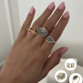 Tasarım Model Evil Eye Yüzük