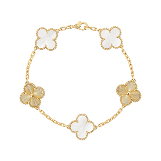 VC Gold & White İthal Bileklik 
