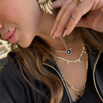 Design Eye Sallantılı Küpe