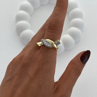 Tasarım Model Gold Zirkon Yüzük