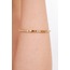 2.5mm Gold Su Yolu Bileklik