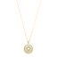 Zirkon Hoop 14K Kolye
