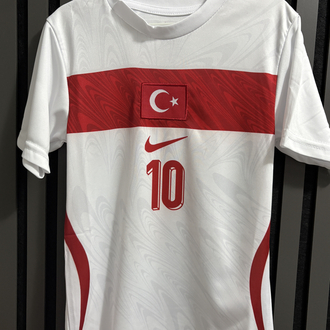 Çocuk-H.Çalhanoğlu #10 Türkiye Milli Takım Beyaz Çocuk Forma Takımı