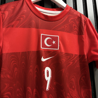 Çocuk-Barış#9-Türkiye Milli Takım Çocuk Forma Takımı – Kırmızı Deplasman