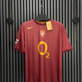 Vieira #4 Arsenal Highbury 2005-06 Retro Forma
