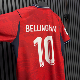 BELLINGHAM #10 İngiltere Milli Takım Forma – Kırmızı Deplasman