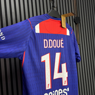 D. Doué #14 - PSG 2026-27 İç Saha Forması