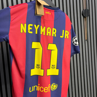 Neymar Jr #11 | Barcelona 2015 Şampiyonlar Ligi Finali Retro Forma