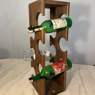 Premium Masif Ahşap Şaraplık