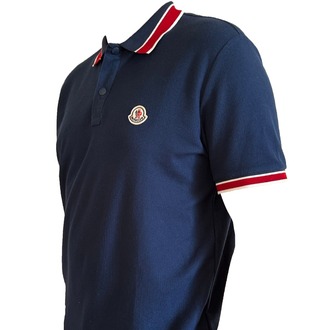 Moncler Lacivert A++ Kalite Polo Yaka
