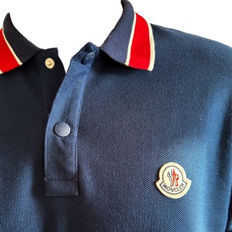 Moncler Lacivert A++ Kalite Polo Yaka