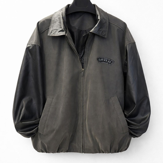 Oversize Deri Ceket