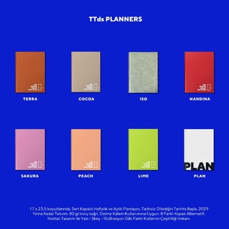 Sakura | TTds Planners | Çok Yönlü Planlayıcı.