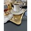 3 Adet Gold Fiyonk Model Sunum Tepsisi