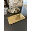 33*18 cm Gold Sunum Tepsisi