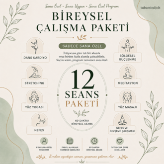 Dönüşüm Alanı 12 Seans | İyi Yaşam Kulübü "Kişiye Özel"