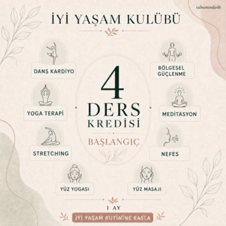 Başlangıç Paketi 4 Kredi | İyi Yaşam Kulübü Paketleri