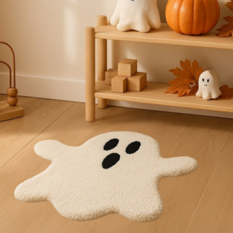 El Yapımı Hayalet Halı – Spooky Halloween Dekor