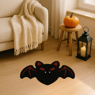 El Yapımı Yarasa Halısı – Tufting Spooky Dekor