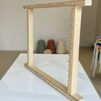 Tufting Kasnağı (50 × 50 cm) – El Yapımı Ahşap Çerçeve
