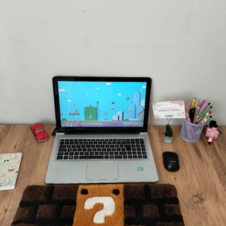 Süper Mario Tufting Klavye Halısı✨