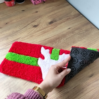 Christmas Tufting Klavye Halısı