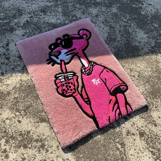 Pink panther rug
