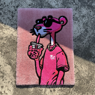 Pink panther rug