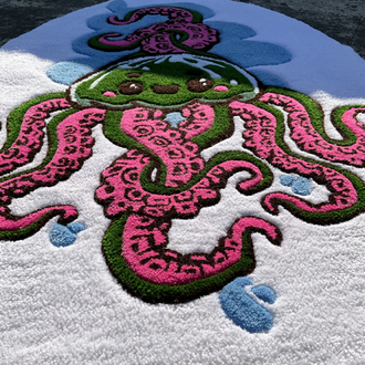 Octopus rug