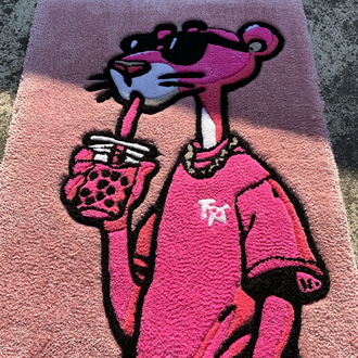 Pink panther rug