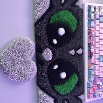 Toothless Keyboard Rug
