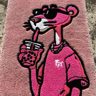 Pink panther rug