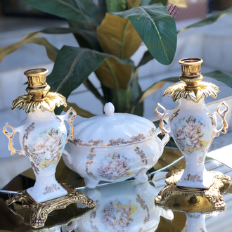 PORSELEN 3 LÜ SET