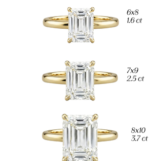 3.7CT | EMERALD CUT YÜZÜK