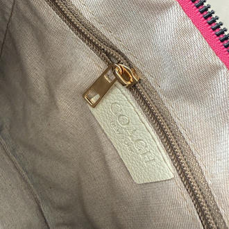 Coach Clutch Krem Çanta