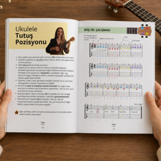 Ukulele Öğreniyorum Metod Kitabı