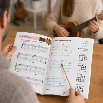 Ukulele Öğreniyorum Metod Kitabı