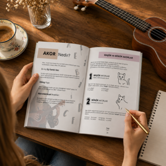 Ukulele Öğreniyorum Metod Kitabı